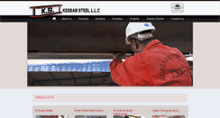 Desktop Screenshot of kessabsteel.com